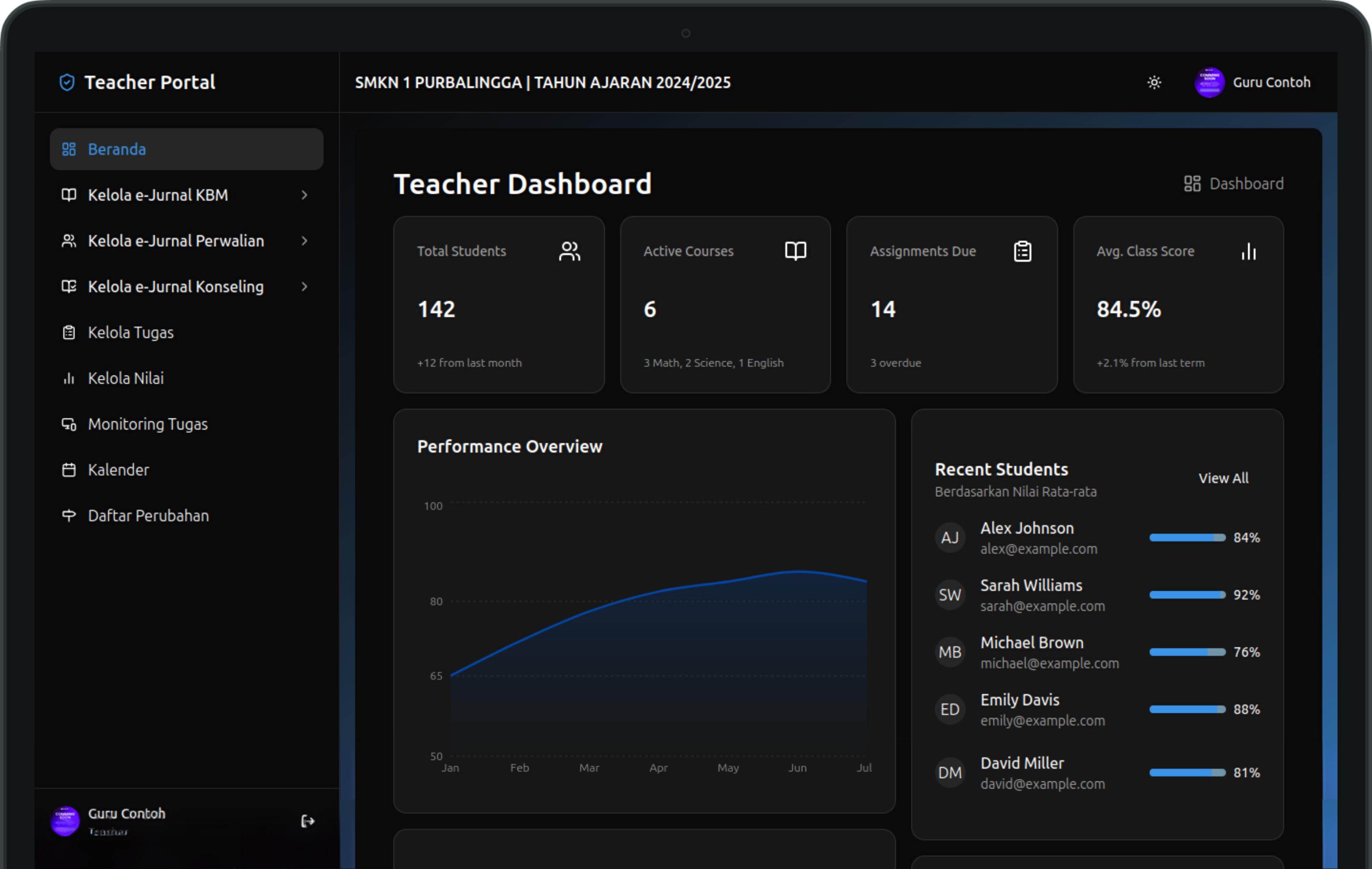 LMS E-Learning SVHS 1 Purbalingga